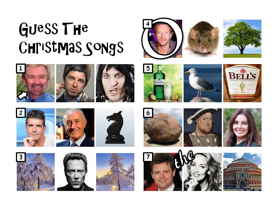Picture Quiz Christmas Card 2015